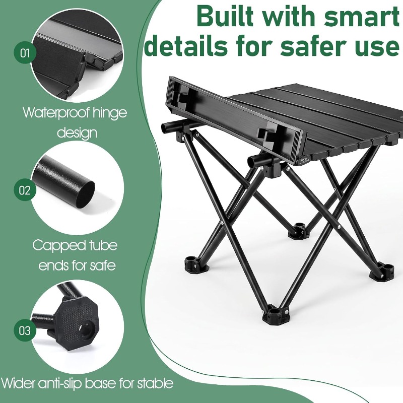 Table de camping pliante et po - Camping Hiking Cooking avis et prix