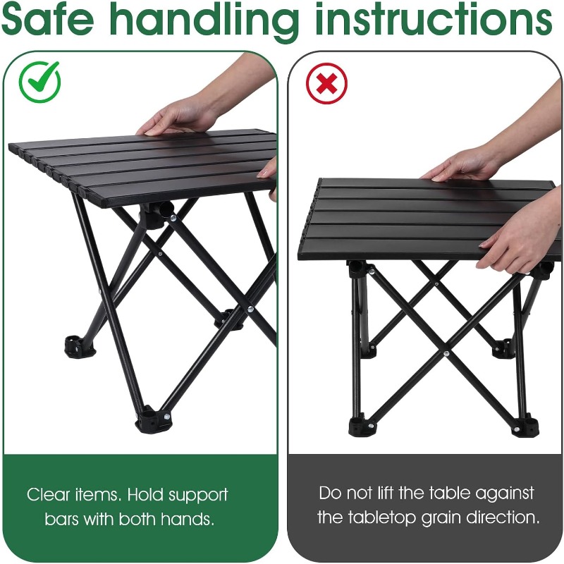 Table de camping pliante et po - Camping Hiking Cooking avis et prix