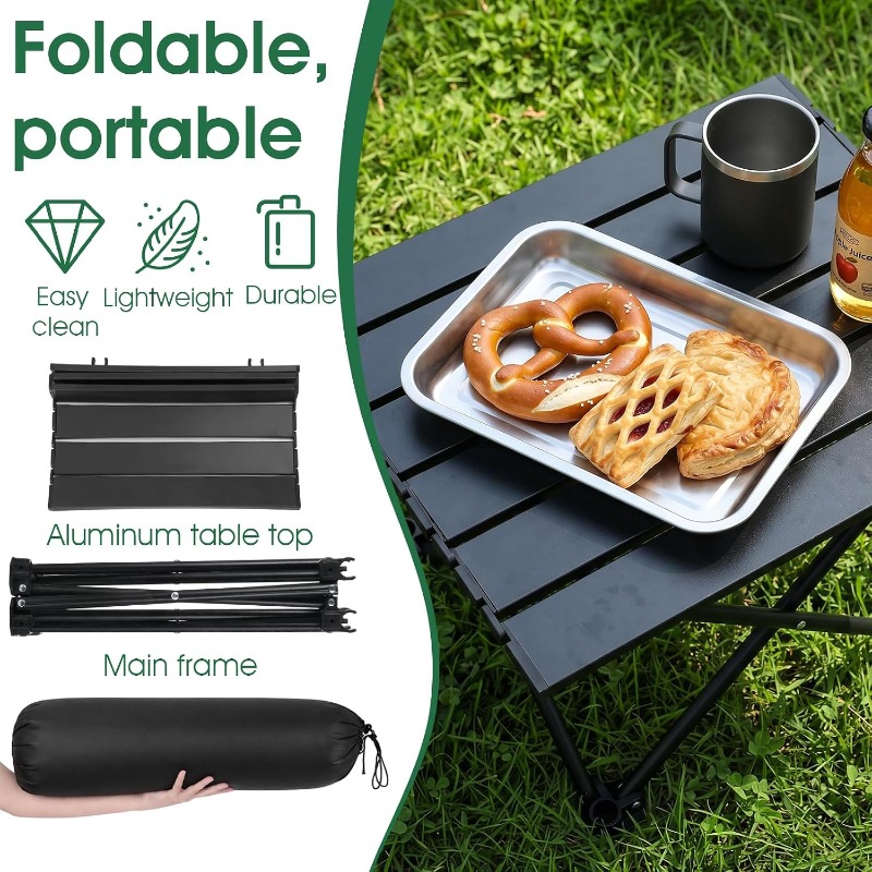 Table de camping pliante et po - Camping Hiking Cooking avis et prix