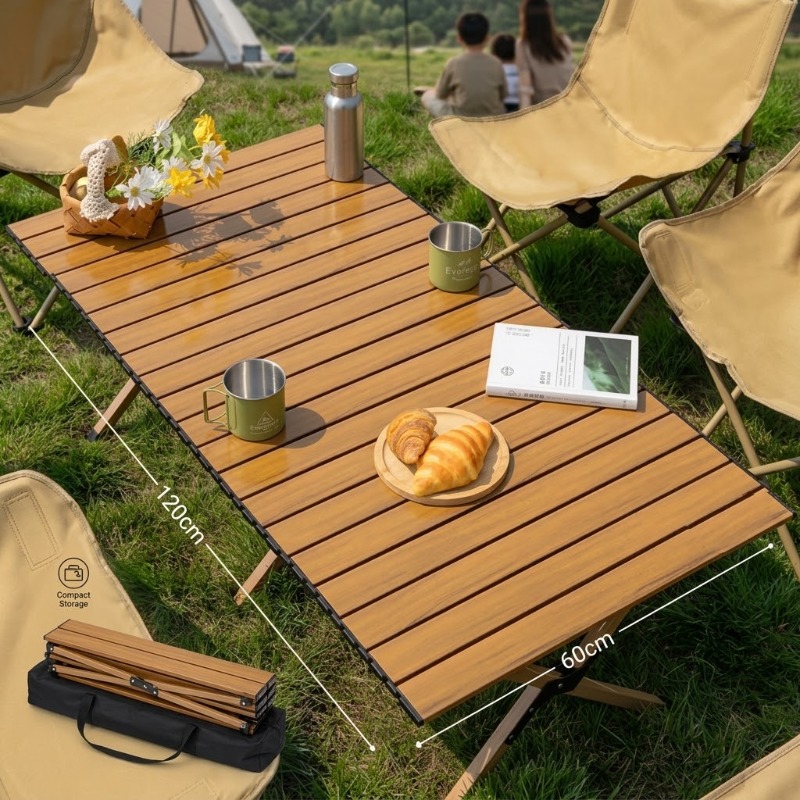 Table pliante portable pour ro - Camping Cooking Table avis et prix