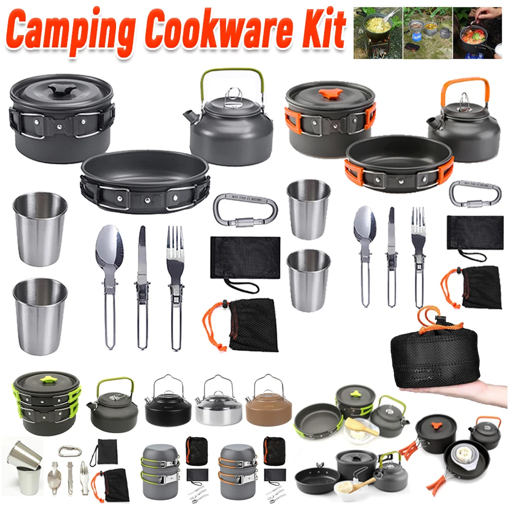 Kit de cuisine de camping, bou - Camping Hiking Cooking avis et prix